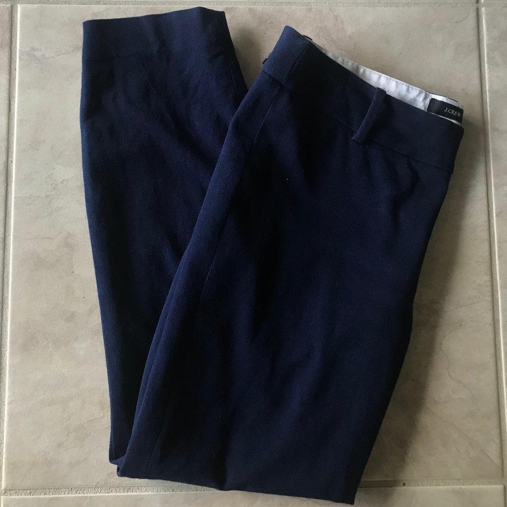 J. Crew Navy Minnie Capri Work Pants 18850